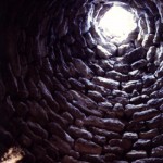 Nuraghe Is Paras -Isili (NU). Particolare della falsa volta.