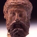 Antas - Fluminimaggiore (CA). Testina fittile di età punica raffigurante Melkart.