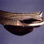 S. Imbenia-Alghero (SS). Framm. di uno skyphos protocorinzio di fattura greca(fine VIII sec. a.C.).