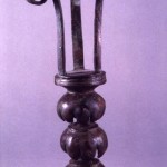 S'Urachi - S. Vero Milis (OR). Torciere bronzeo di tipo cipriota (fine VIII - inizi VII sec. a.C.).