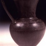 Bithia -Domus de Maria (CA). Oinochoe in bucchero (630-620 a.C.
